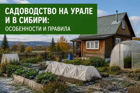 Садоводство на Урале и в Сибири: особенности и правила