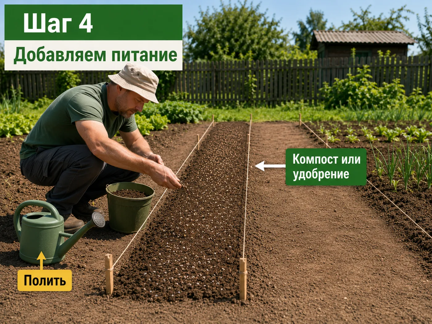 Грядки по Митлайдеру пошаговая инструкция с фото (4)