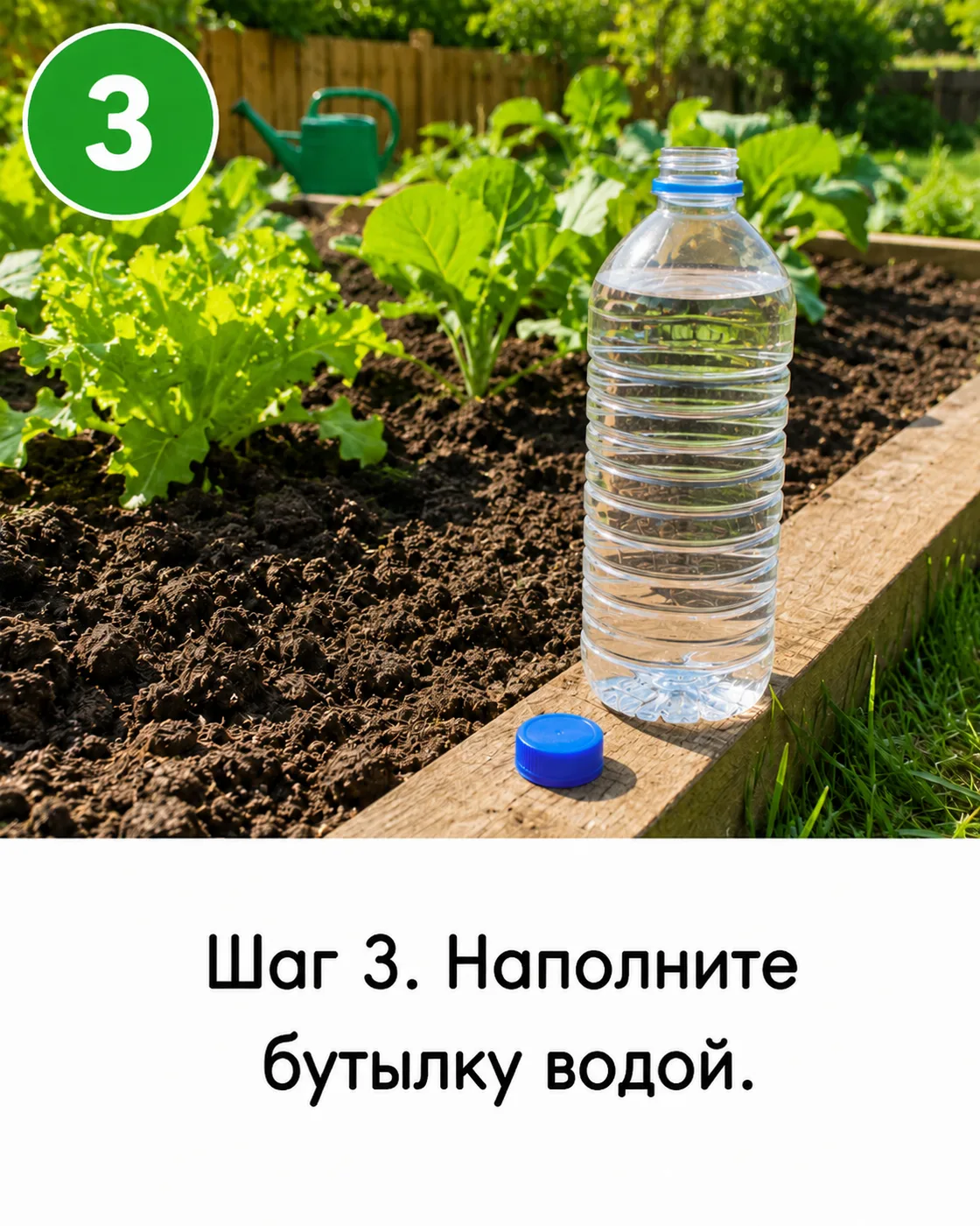 Капельный полив из пластиковых бутылок — 6 шагов с фото (5)