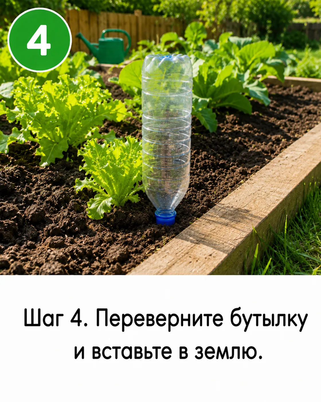 Капельный полив из пластиковых бутылок — 6 шагов с фото (4)