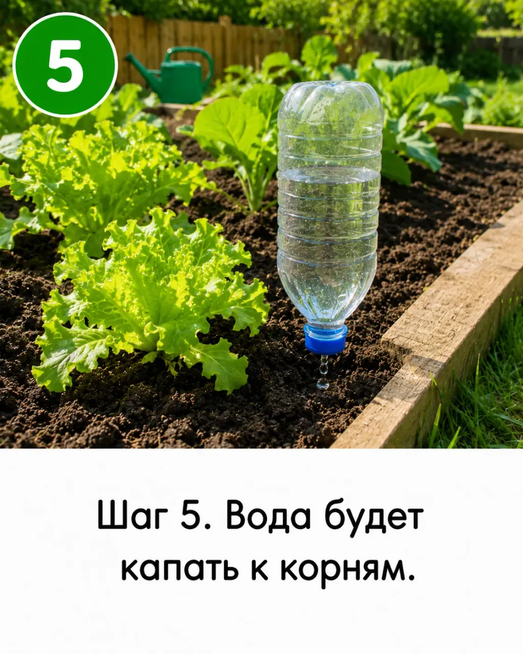 Капельный полив из пластиковых бутылок — 6 шагов с фото (3)