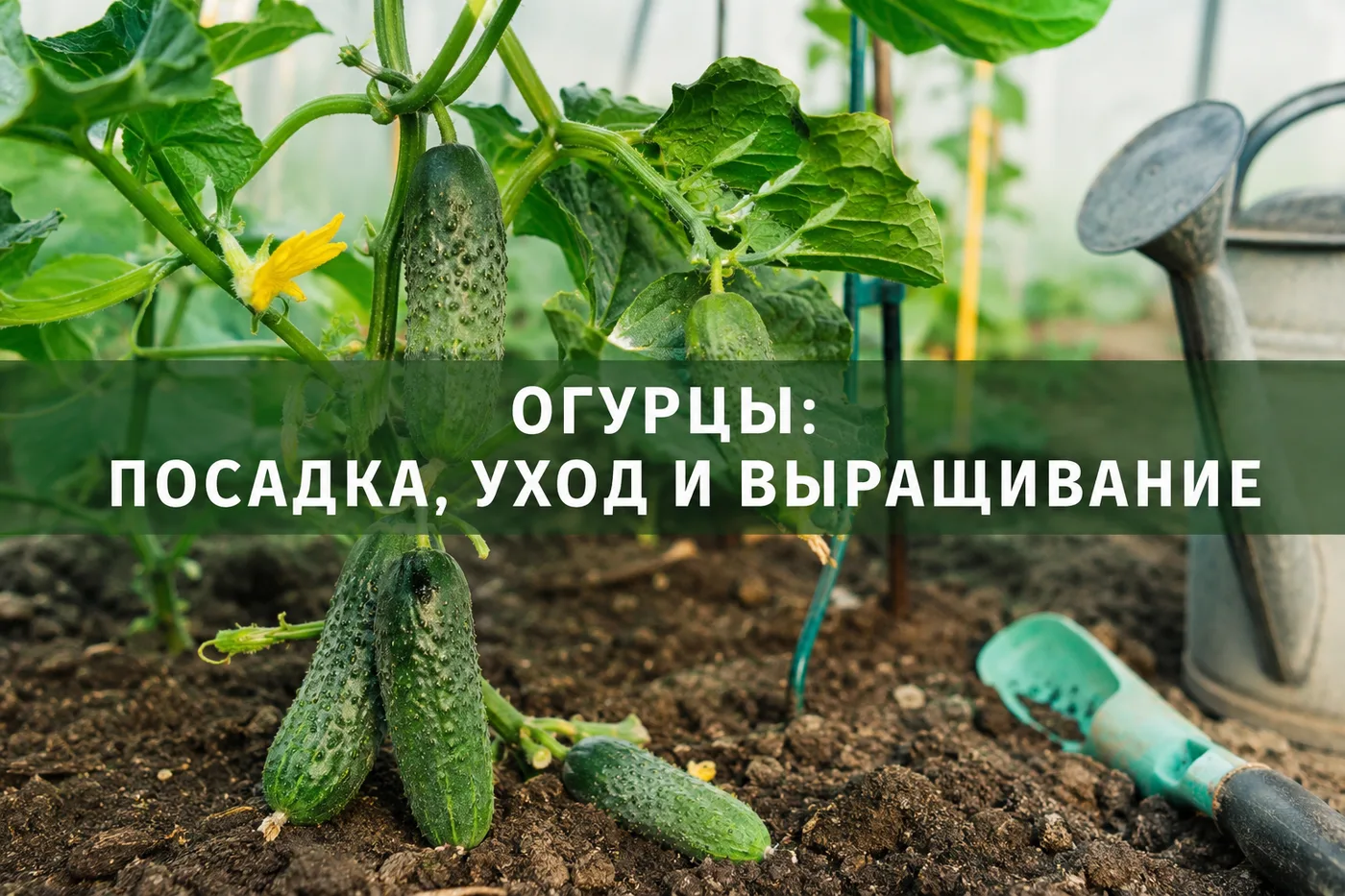 Огурцы посадка, уход и выращивание