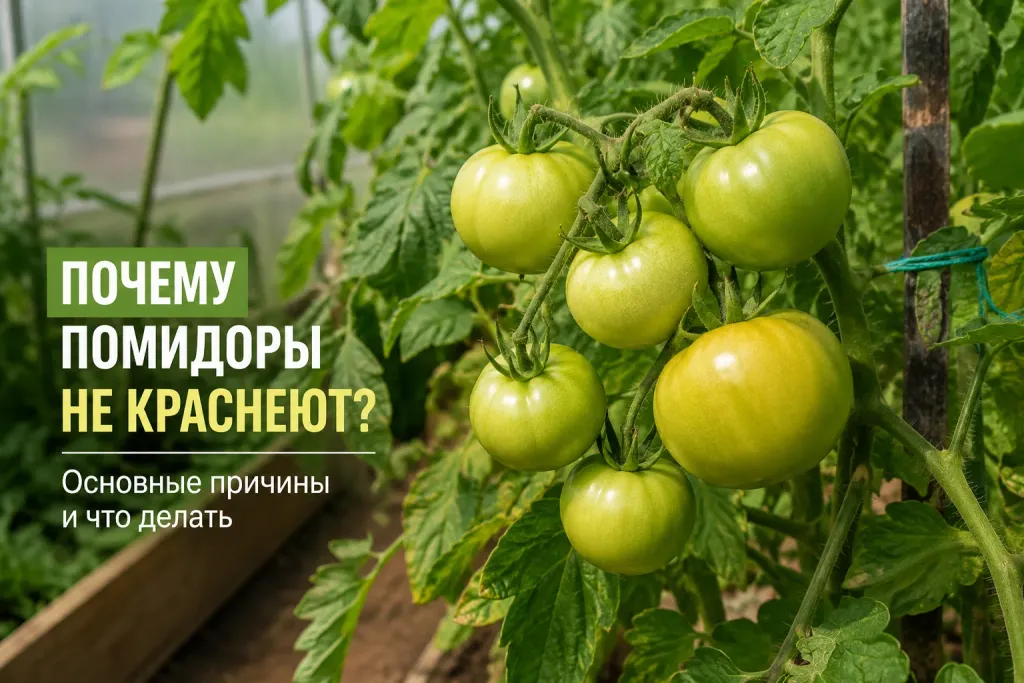 Почему помидоры не краснеют